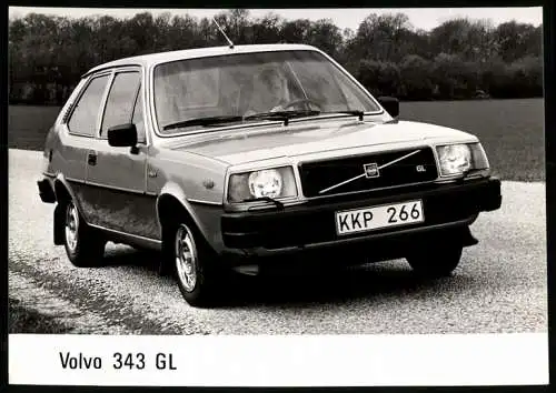 Fotografie Auto Volvo 343 GL, 3-Türer PKW, Werkfoto