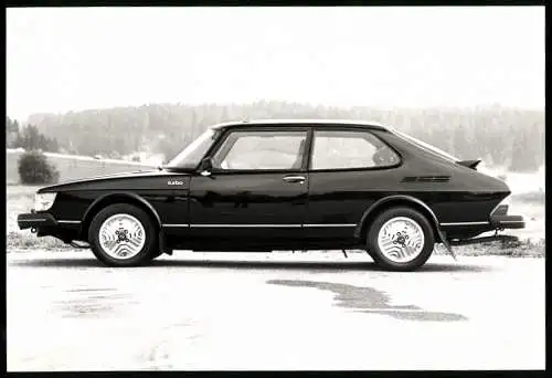 Fotografie Auto Saab 900 Turbo Coupe, Werkfoto