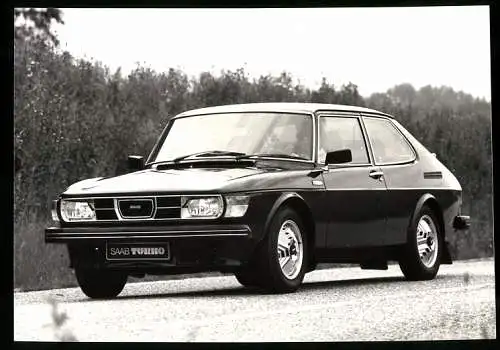 Fotografie Auto Saab 900 Turbo Coupe, Werkfoto