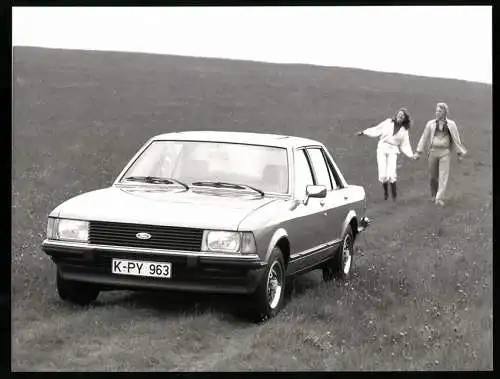 Fotografie Auto Ford Granada, Limousine mit Kennzeichen Köln, Werkfoto