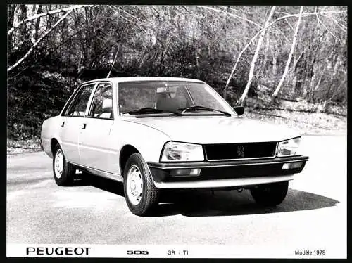 Fotografie Auto Peugeot 505 GR-TI Modell 1979, Werkfoto