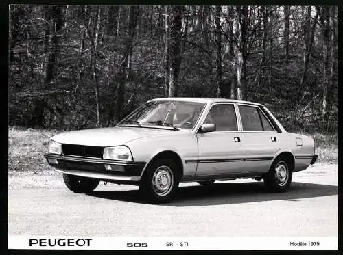 Fotografie Auto Peugeot 505 SR-STI Modell 1979, Werkfoto