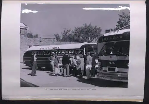 2 Fotoalben mit 68 Fotografien, Ansicht Missouri / MO, Staatsfotograf Gerald R. Massie (1911-1989) state photographer