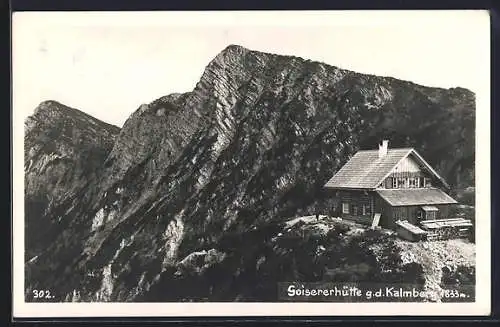 AK Goisererhütte, Berghütte gegen den Kalmberg