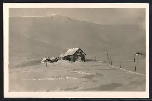 AK Rinnhoferhütte, Berghütte der Sekt. Austria D. Ö. A. V. auf der Schneealpe