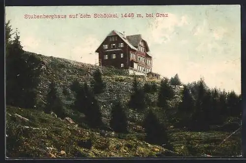 AK Stubenberghaus, Berghütte auf dem Schöckel bei Graz