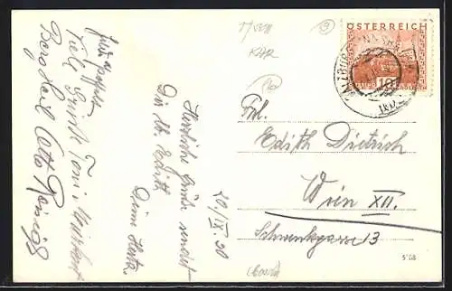 AK Lamsenjochhütte, Berghütte mit Panorama