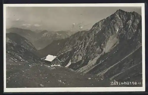 AK Zalimhütte, Berghütte mit Panorama