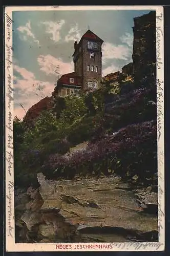 AK Reichenberg / Liberec, Neues Jeschkenhaus