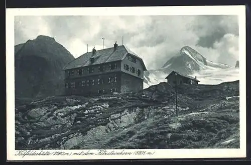 AK Krefelderhütte, Berghütte mit dem Kitzsteinhorn