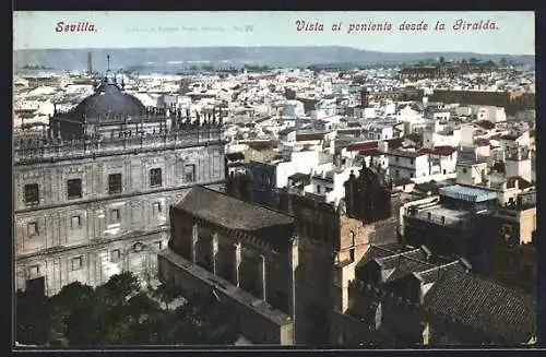 AK Sevilla, Vista al poniente desde la Giralda