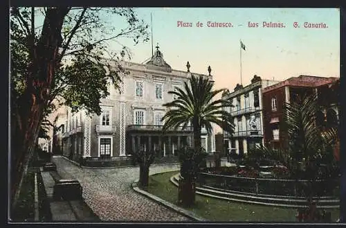 AK Las Palmas, plaza de Cairasco