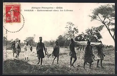 AK Senegal, Enterrement chez les Lébous