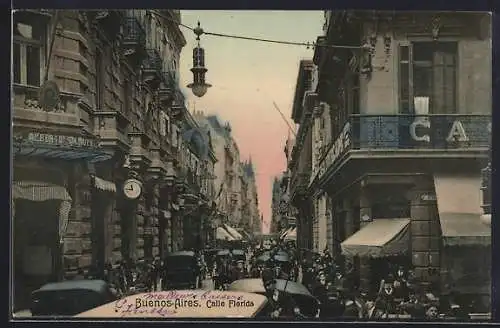 AK Buenos Aires, Calle Florida con mucha gente