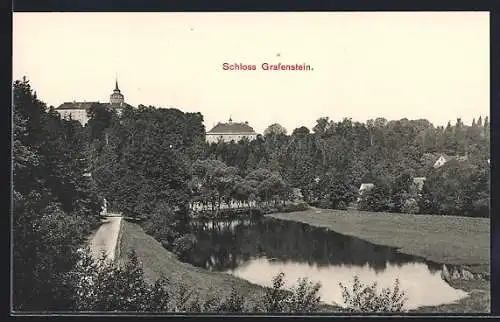 AK Grafenstein, Blick zum Schloss