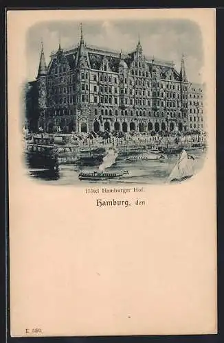 AK Hamburg-Neustadt, Hotel Hamburger Hof