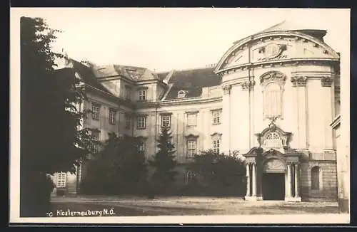 AK Klosterneuburg /N.Ö., Eingang zum Stift