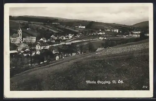 AK Maria Gugging, Blick auf den Ort