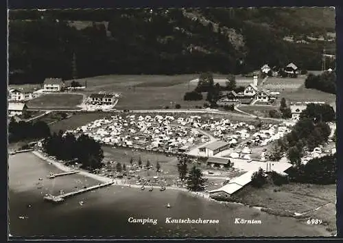 AK Keutschach /Kärnten, Camping-Gelände am Keutschachersee