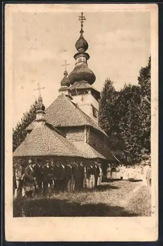 AK Bystry, Recko-katolický kostelicek v Bystré u Svaljavy, Kirche