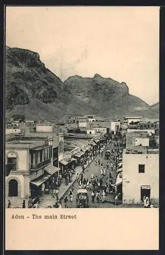 AK Aden, The Main Street, Hauptstrasse