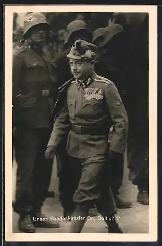 AK Bundeskanzler Dr. Dollfuss in Uniform