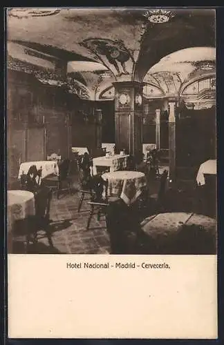 AK Madrid, Hotel Nacional, Cerveceria