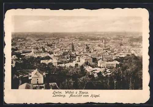 AK Lemberg, Aussicht vom Hügel