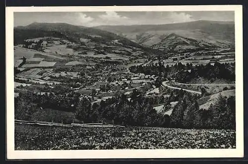 AK Uzok, Panorama des Ortes