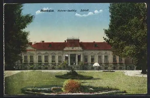 AK Munkács, Schloss mit Anlagen