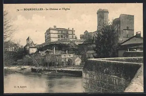 AK Bourdeilles, Le Château et l`Église