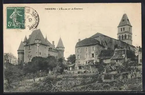 AK Thiviers, L`Église et le Château