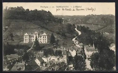 AK Terrasson, L`Hôpital près de la Rivière de Mansac, Corrèze