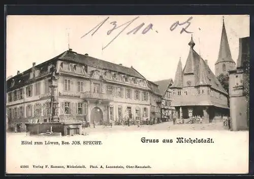 AK Michelstadt, Hotel zum Löwen