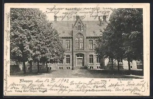 AK Meppen, Blick zum Gymnasium