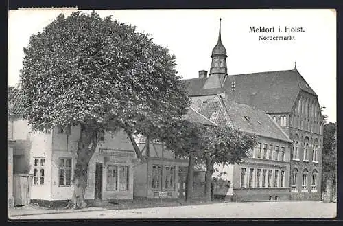 AK Meldorf i. Holst., Nordermarkt