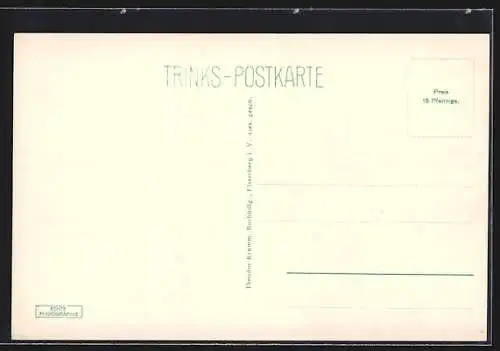 AK Elsterberg i. V., Blick auf die Ruine mit Ortsteil