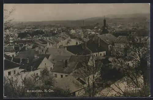 AK Amstetten /N.-Oe., Ortsansicht aus der Vogelschau