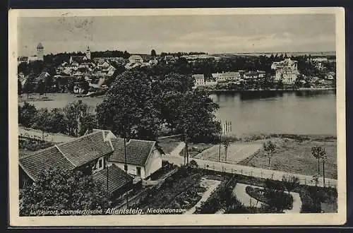 AK Allentsteig /Niederdonau, Gesamtansicht von einer Anhöhe aus