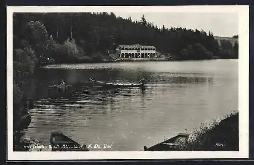 AK Allentsteig, Boot auf einem See