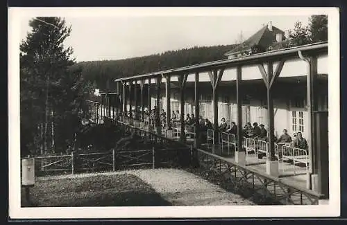 AK Grimmenstein, Heilstätte der österr. ges. v. Roten Kreuz-Schwedenpavillon