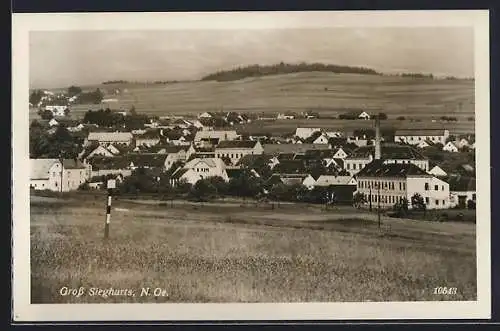 AK Gross Siegharts, Ortsansicht