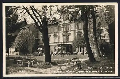 AK Mönichkirchen /N.-Oe., Hotel Hochwechsel