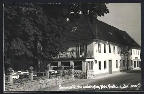 AK Waidhofen /Ybbs, Gasthaus Zur Henne