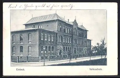 AK Einbeck, Blick zur Volksschule