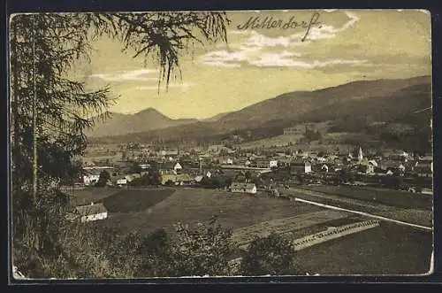 AK Mitterdorf /Mürztal, Gesamtansicht