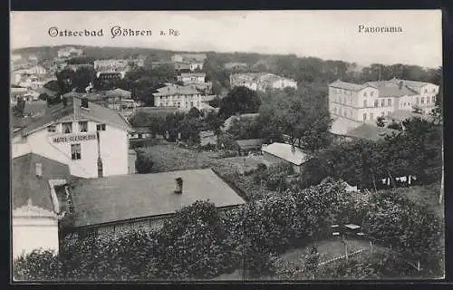 AK Göhren a. Rg., Ostseebad, Panorama