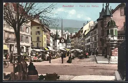 AK Neuchâtel, Place des Halles