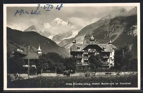 AK Kandersteg, Hotel Bellevue et Central