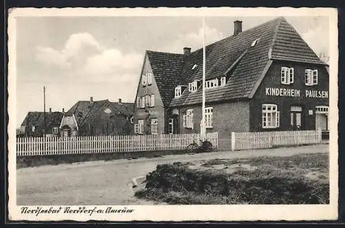 AK Norddorf a. Amrum, Das Kinderheim Paulsen